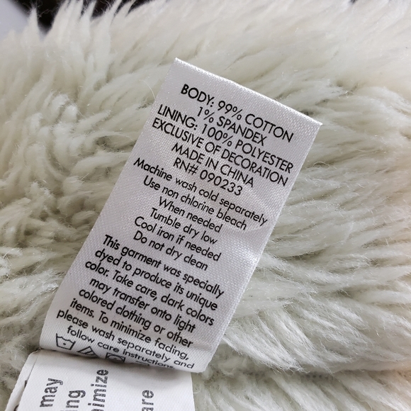 PacSun Fur Black Denim Jacket - Picture 8 of 9